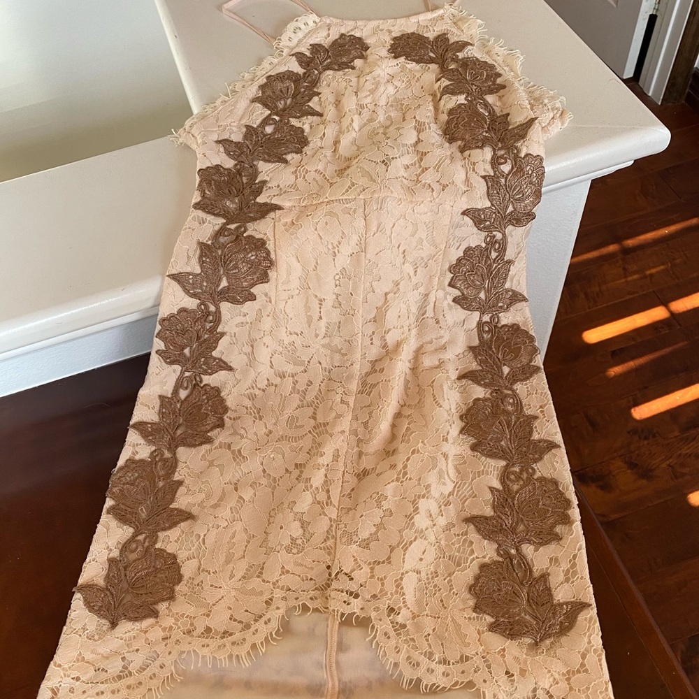 Lace cocktail dress